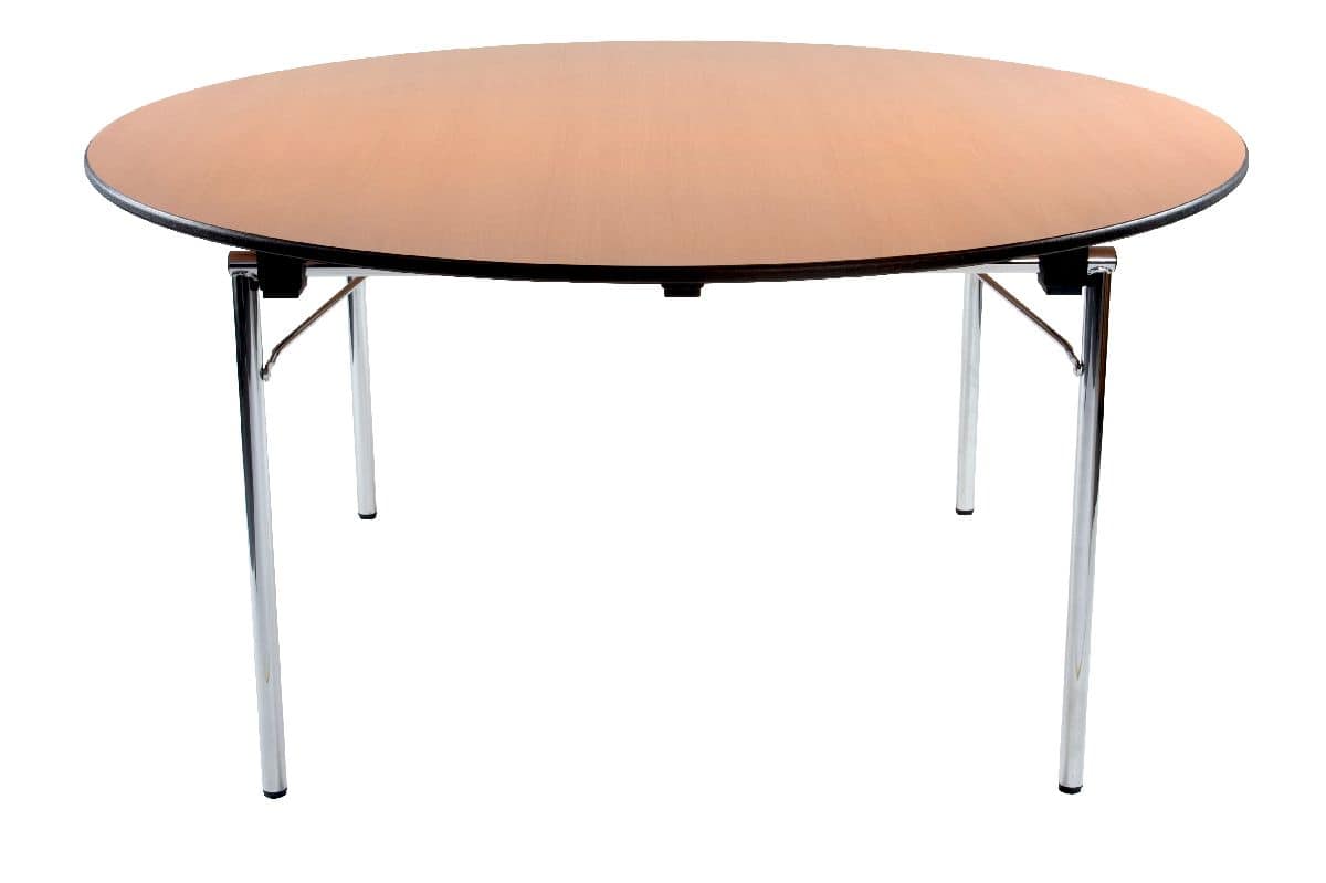 Conference 1645, Table with folding legs suitable for meetings, multi-functional table suitable for conferences