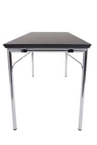Conference H, Folding table for meeting rooms, stackable table for conference