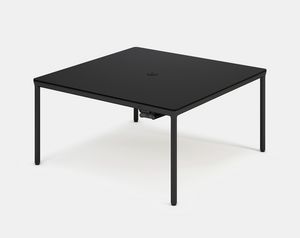 Orfeo 140Q, Square table, electrically adjustable in height