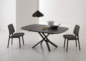 Play, Elliptical table, extendable and adjustable in height