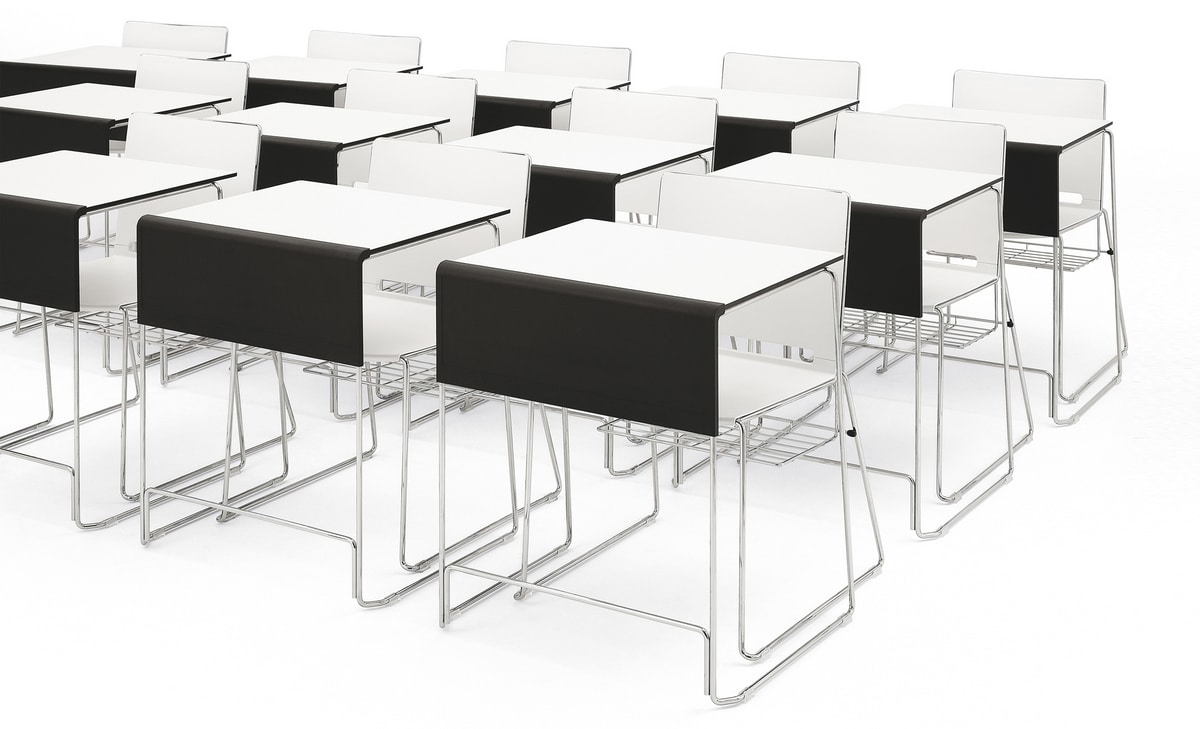 Snap, Single-seat desk for classrooms and courses