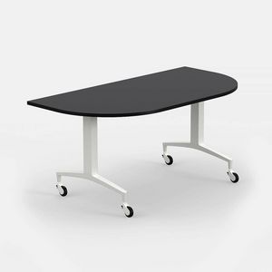 Ulisses AV, Multifunctional table with folding top and rounded corners
