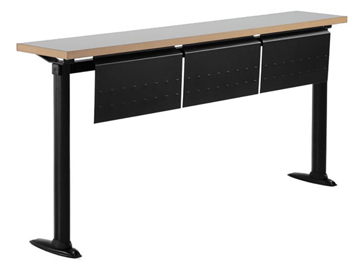 Universities tables, Wood and metal tables suited for universities