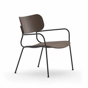 Kiyumi LO, Lounge chair with armrests