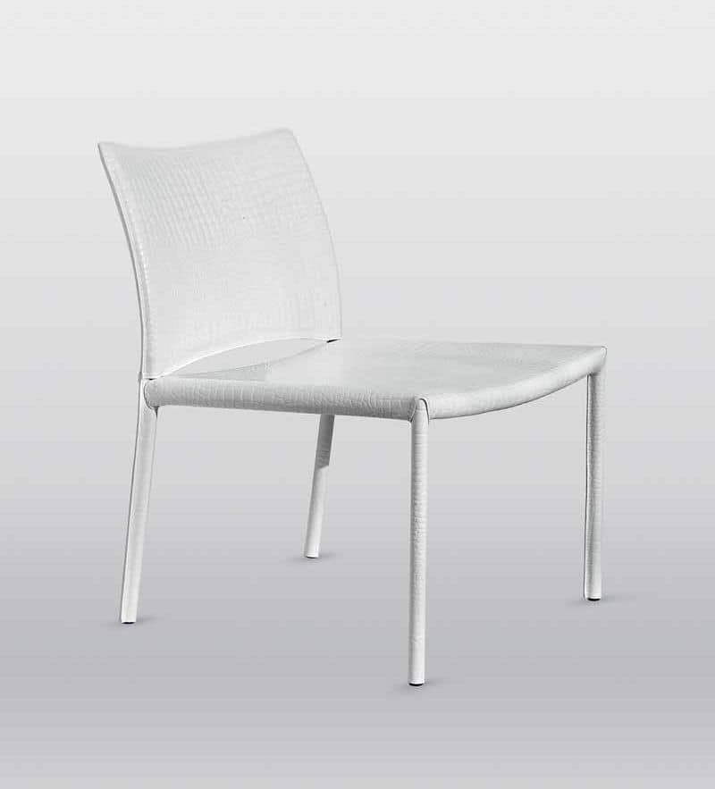 Kometa, Comfortable chair, with wide seat, ideal for waiting areas