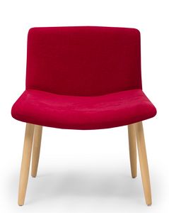Web lounge, Upholstered chair with wide seat