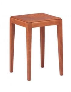 C07SG, Low barstool in beech, ideal for bars and pubs