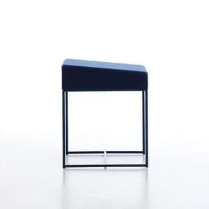 Ergo h46, Low metal stool suited for bar Modern