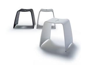 SUSHI/L, Stacking stool, made of monocoque