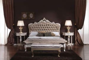 3645 BED, Buttoned double bed ideal for hotels and bedrooms