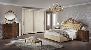 Angelica, Classic style bedroom, with luxurious details