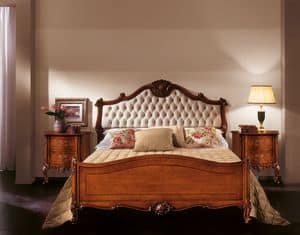 Art. 312/1, Classic Double bed with briar structure