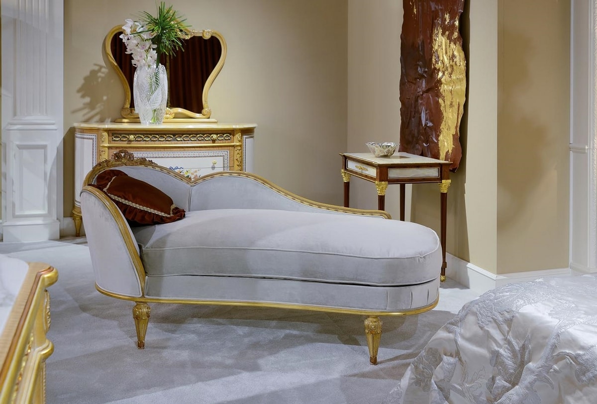 Bed 3700 Louis XVI style, Louis XVI style luxury bed