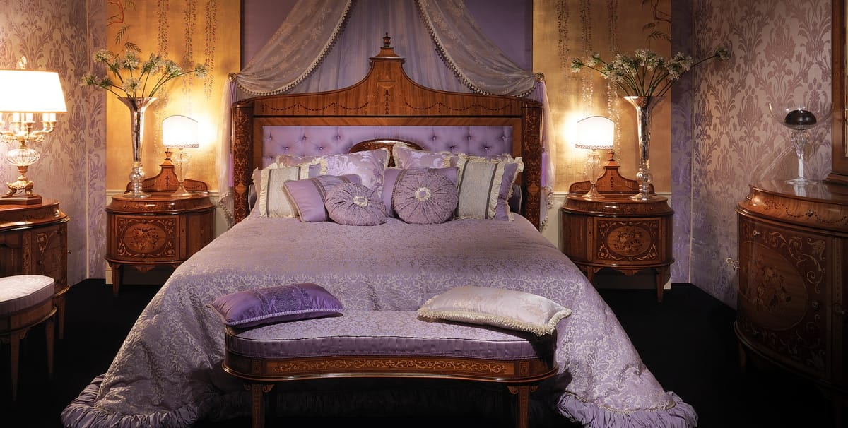 Bed 3460, Maggiolini style bed