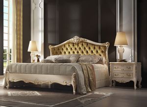 R45 / bed, Luxurious bed with romantic style