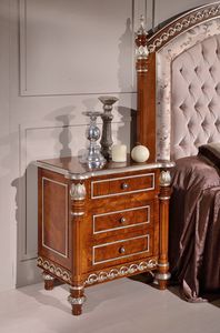 Art. 2087, Luxurious bedside table for elegant bedrooms