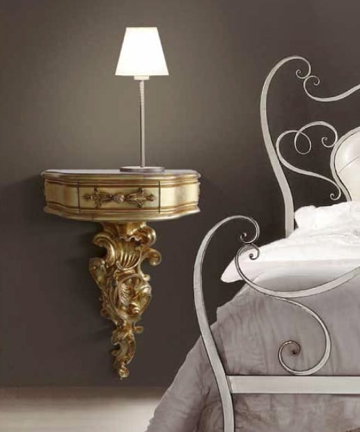 Art. 779, Wall-hung bedside table, classic style