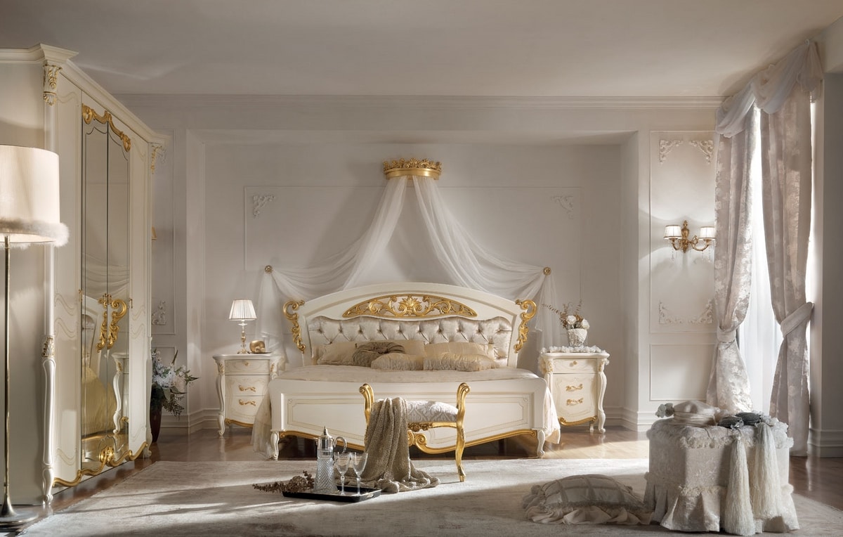 Fenice Art. 1306, Elegant bedside table, classic style
