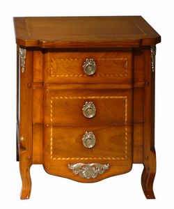 Nimes VS.2041.A, Bedside table 700 French regency with three drawers