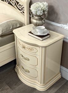 Torriani bedside table, Bedside table with a classic taste