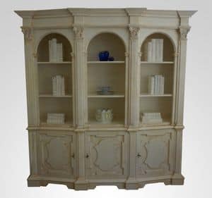 3550 BOOKCASE, Luxurious wooden bookcase, for classic living room