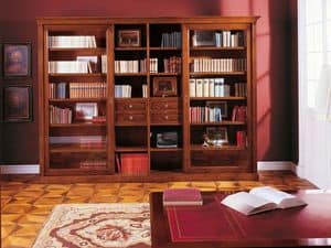 Album Bookcase 2, Wooden bookcase Luxury hotel