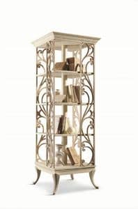 Art. 750, Revolving bookcase in wood for living rooms in classic style