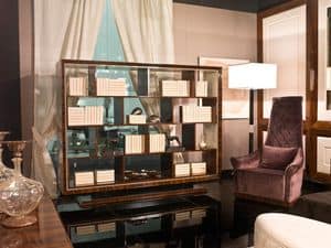 Dolce Vita Bookcase 2, Wooden bookcases Luxury hotel