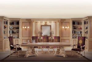 43, Chair head of the table in luxurious classical style