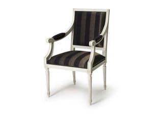Art.103 armchair, Armchair for hotels and restaurants, Louis XVI Style