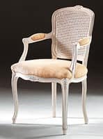 Art. 1430, Chair head of the table, in classic style, padded armrests