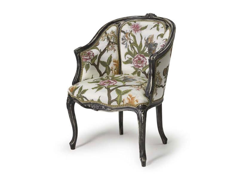 Art.302 armchair, Classic style armchair