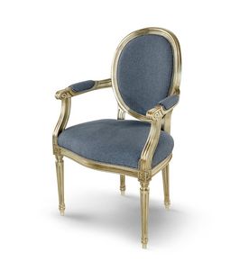 Chair 1197, Louis XVI style head of the table chair