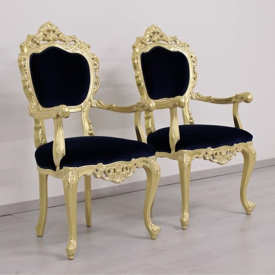 Venezia chair, Chair new baroque style for dining room