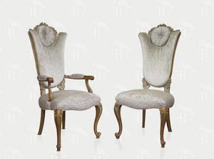 Art. 397, Classic style dining chair, with high backrest