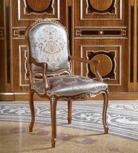 Art. 509, Head chair in carved wood for restaurants