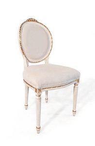 Art. 514, Luxury classic chair, Louis XVI style, for livinng room