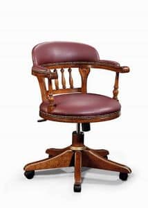 Art. 526g, Chair with wheels, in classic style