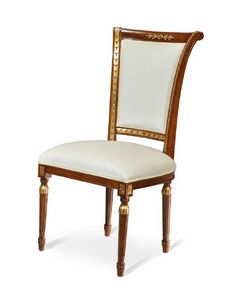 Art. 887/S, Classic padded dining chair