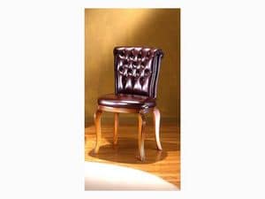 Bonn Capitonn�, Chair with tufted backrest, for dining rooms