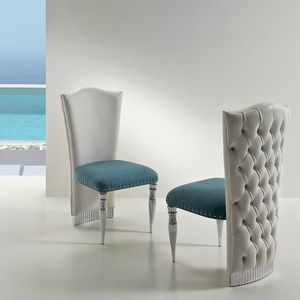 Capri CP185, Chair with capitonn backrest