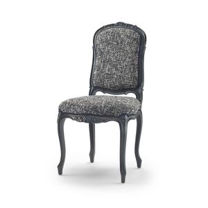 Chair 9334 Fiorino Style, Chair with very fine floral carvings
