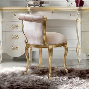Chopin Art. 2125, Classic style chair, gold finish
