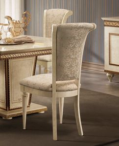 Fantasia chair, Luxurious dining chair, in neoclassical style
