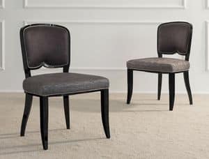 Gemma chair, Chair with large seat for classic hotels