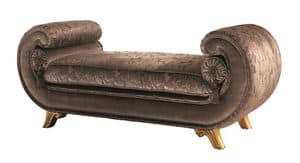 Sinfonia chaise longue Venere, Chaise longue elliptical, with customizable finishes