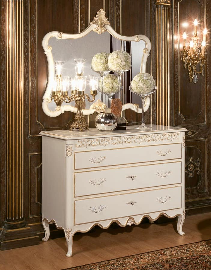 Art. 1064, Baroque chest of drawers, luxury classic style