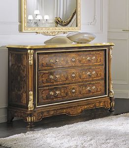 ART. 3037, Dresser with yellow marble top