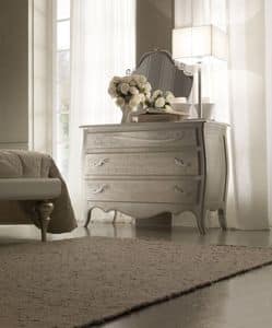 Gea 6035 chest of drawers, Elegant chest of drawers, for bedrooms