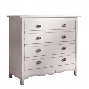 Provenza NOTGIO5065C, Classic 4-drawer chest of drawers in wood